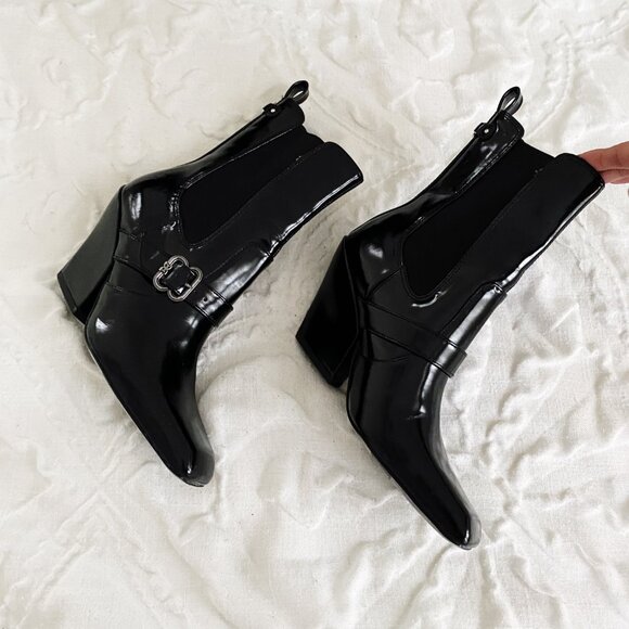 Sam Edelman Suzette Western Bootie Size 6 New - Picture 6 of 10